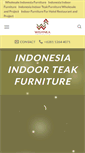 Mobile Screenshot of indoor-teak.com